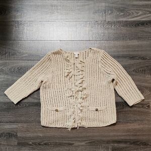 Chico's Chunky Knit Cardigan